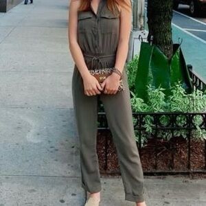 Women's Olive Jumpsuit